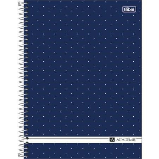 Cuaderno Cátedra Académica 10 Divisiones Blanco - Tilibra - foto de referencia de la línea