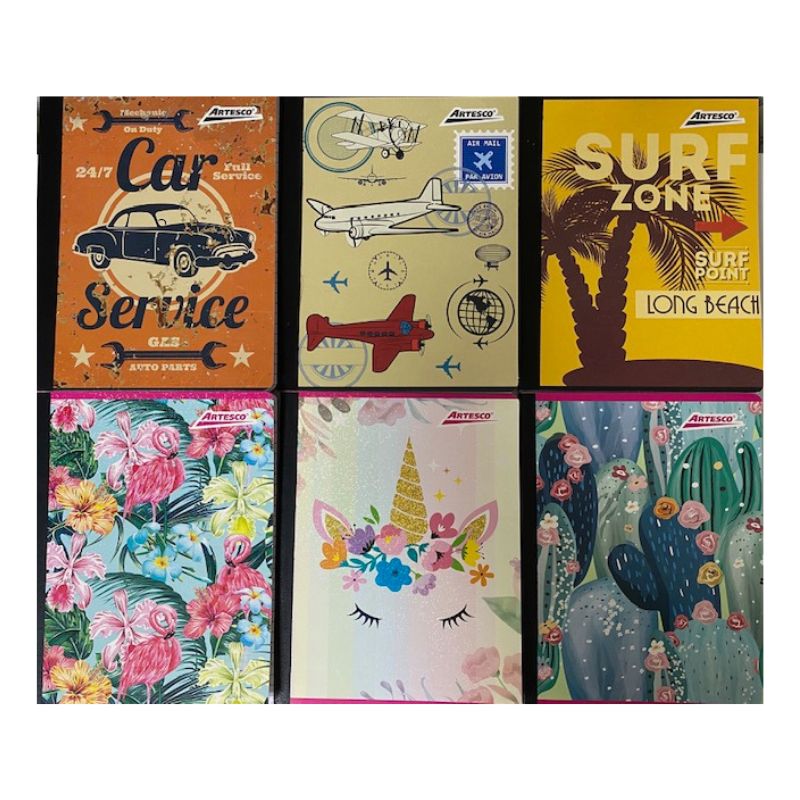 Cuaderno Cosido 200 Pag - Holográfico - Artesco - Officemate