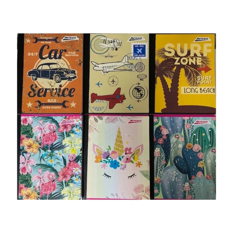 Cuaderno Cosido 200 Pag - Holográfico - Artesco