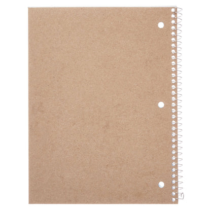 Pen+Gear Cuaderno espiral de 1 tema, con lineas anchas, 70 páginas:    *) Mantenga todas sus notas, ideas, garabatos y registros en un solo lugar     Ideal para uso en la escuela, el hogar y la oficina.  *) Contiene 70 páginas con lineas anchas.  *) Bordes microperforados para rasgar fácilmente  *) Disponible en una variedad de colores  *) Combínalo con otros elementos esenciales de la escuela Pen+Gear como            carpetas, cuadernos de composición, resaltadores y más.  *) Dimensiones: 8" x 10.5"