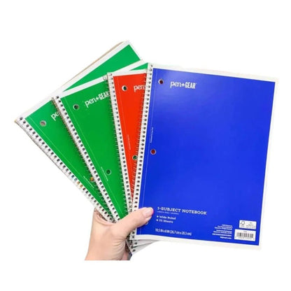 Cuaderno Espiral Lineas Anchas - 70 paginas - Pen+Gear