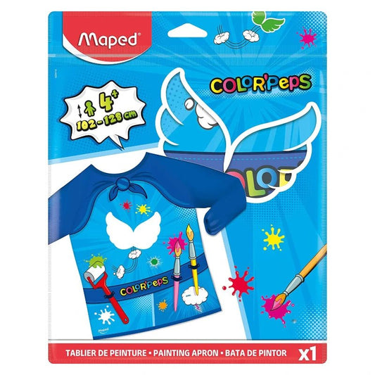 Delantal Plástico Color Peps M/L BL, Maped