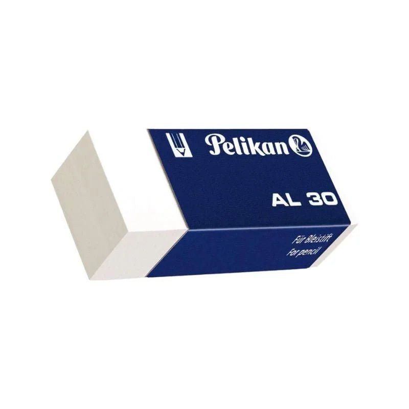 Goma de borrar AL 30 Pelikan para lápices de grafito, diseño compacto y duradero. Officemate