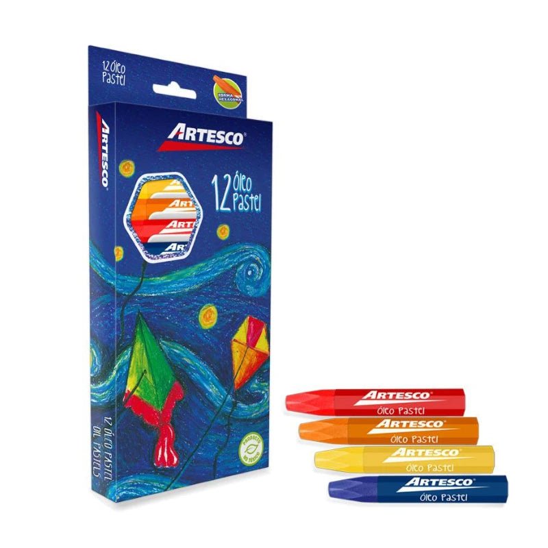 Juego de Oleo Pastel Jumbo 12/1 - Artesco