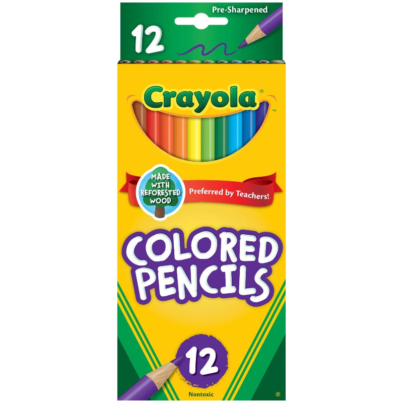Kit escolar 3er grado MIEL Christian School 2026 - Lápices de colores de madera Crayola - Officemate