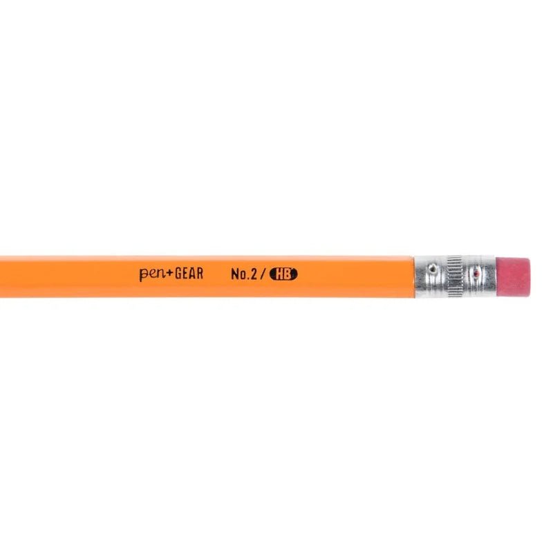 Detalle de los lápices de madera #2 HB Pen+Gear, paquete de 24 unidades. Disponible en Officemate República Dominicana.