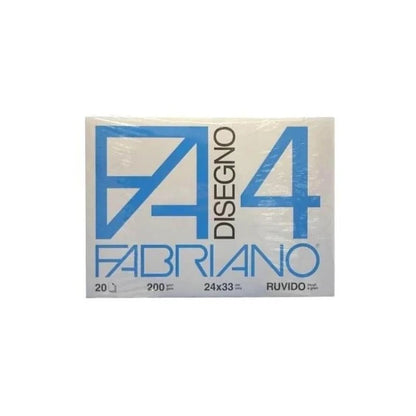 Libreta Papel Fabriano 24x33cm - 20H 200G - Ruvido
