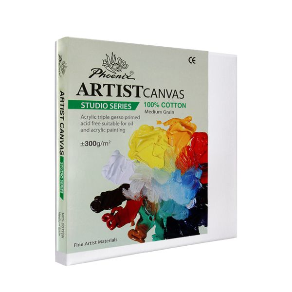 Lienzo Artist Canvas Phoenix de 8"x10" ideal para pinturas al óleo y acrílico - Officemate