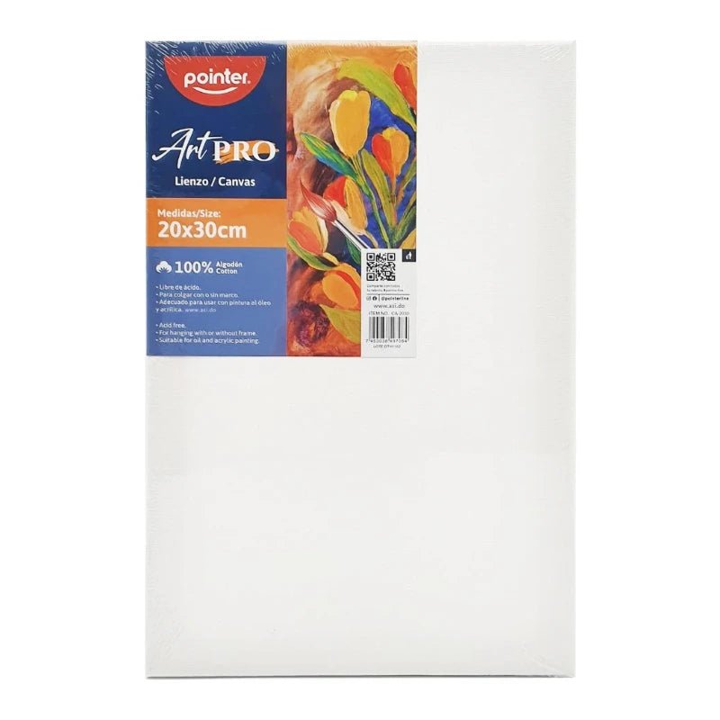 Lienzo para Pintar 8x12 ArtPro - Pointer