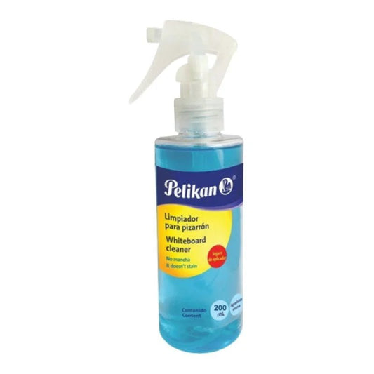 Limpiador para pizarra acrílica Pelikan de 200ml con spray - Officemate