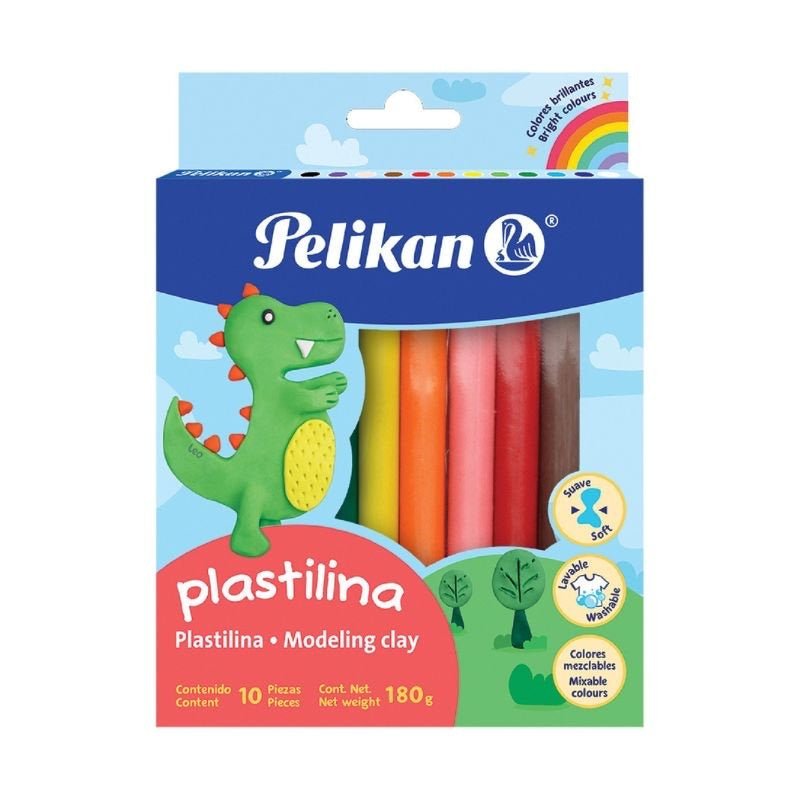 Masilla - Plastilina 10/1 - Pelikan - Officemate