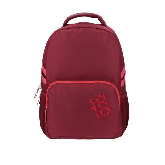 Mochila grande roja con compartimento para laptop - Chenson Officemate