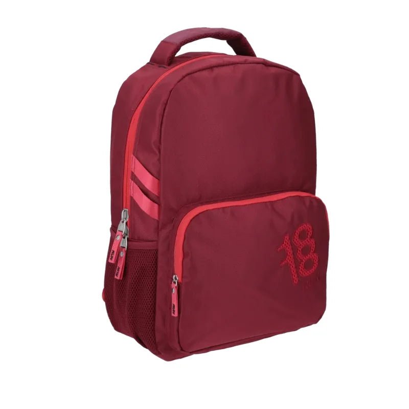 Mochila grande roja con compartimento para laptop - Chenson Officemate