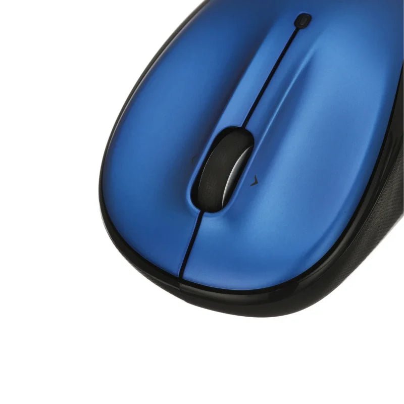 Mouse inalámbrico compacto de Logitech, 2.4 GHz con receptor USB unificador y seguimiento óptico de 1000 DPI.