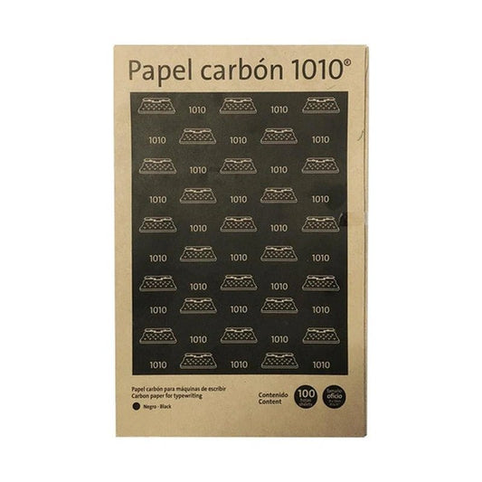 Hoja de papel carbón Pelikan para copiar recibos, facturas y formularios manualmente.