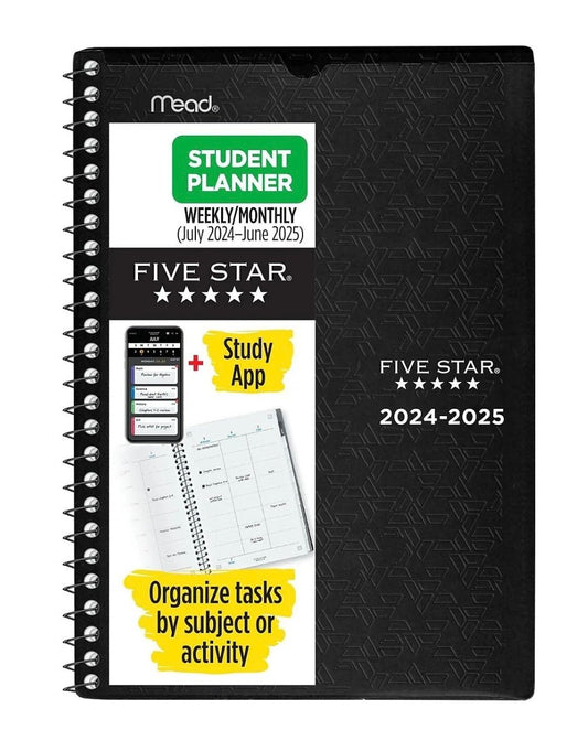 Planificador / Agenda Semanal Escolar 2025-2026 Five Start