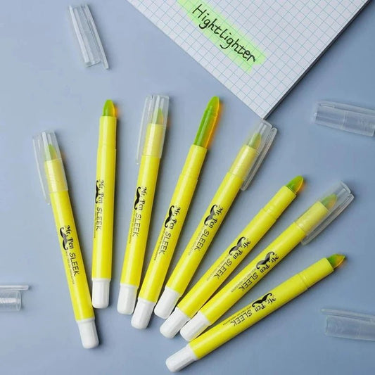Resaltador amarillo en gel especial para Biblia, de Mr. Pen, disponible en Officemate