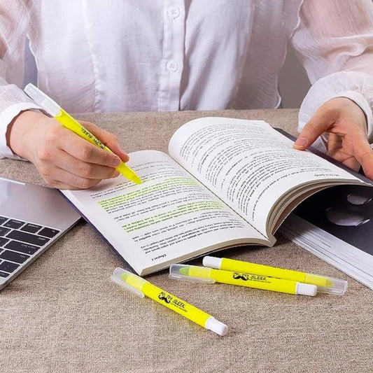 Resaltador amarillo en gel especial para Biblia, de Mr. Pen, disponible en Officemate