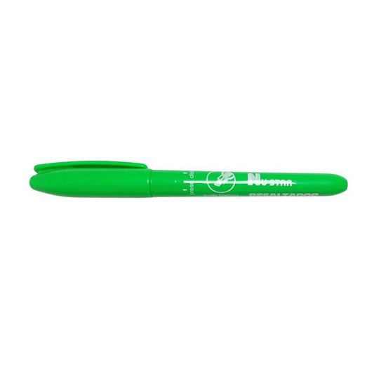Resaltador verde Nustar - Officemate