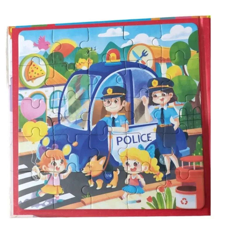 Rompecabezas magnético 2 en 1 de Pointer con 2 diseños, ideal para niños - Officemate