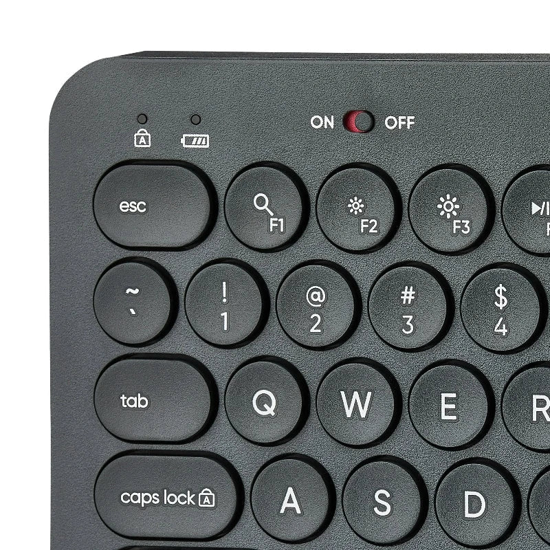Teclado inalámbrico compacto 78 teclas con receptor USB - ONN Officemate