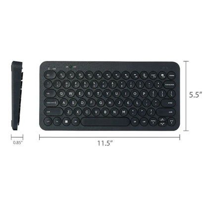 Teclado inalámbrico compacto 78 teclas con receptor USB - ONN Officemate