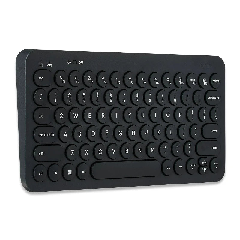 Teclado inalámbrico compacto 78 teclas con receptor USB - ONN Officemate