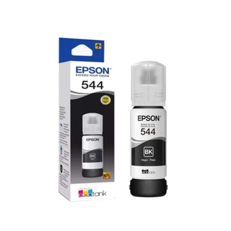 Tinta Epson 544 Negro original para impresoras EcoTank con sistema antiderrames – Officemate