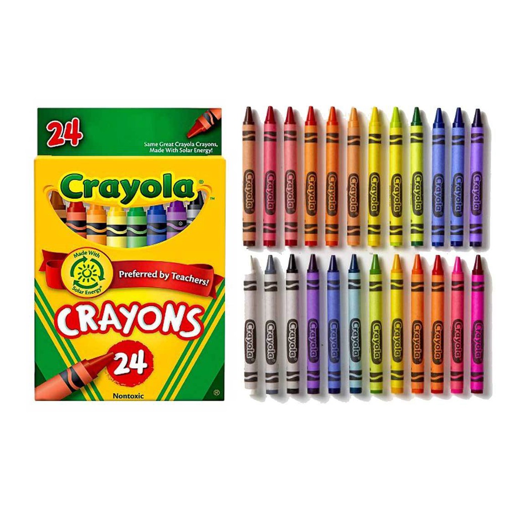 Crayones clásicos Crayola®, caja de 24/1