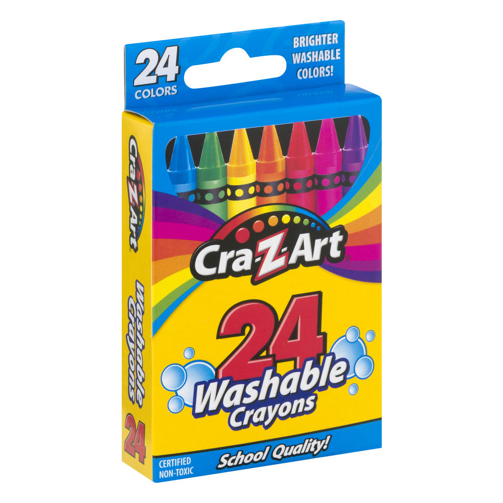 Crayones lavables Cra-Z-Art, 24 unidades