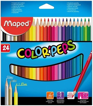 Juego de lápices de colores, Color Peps Star, Maped