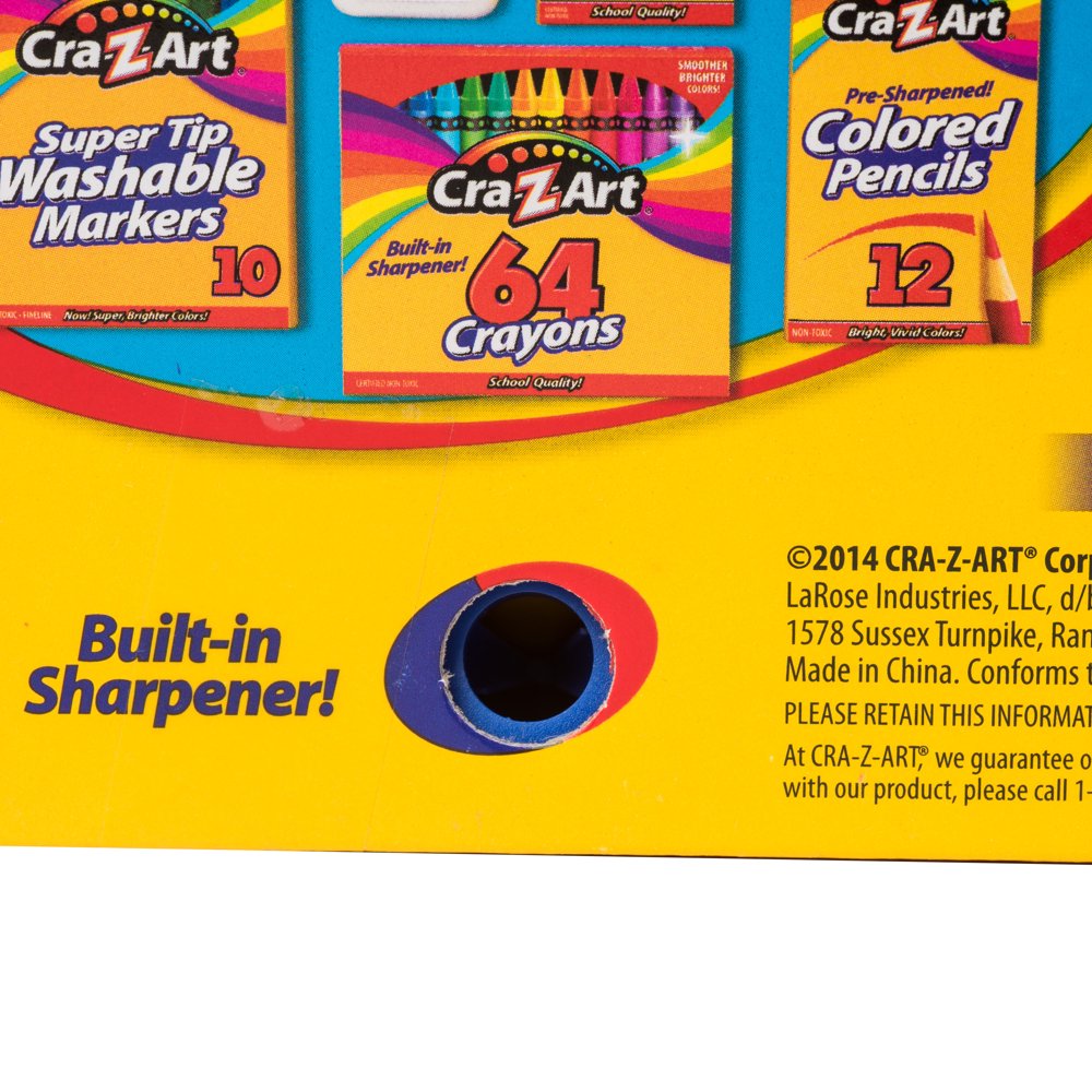 Cra-Z-Art, crayones de calidad escolar, 64 unidades